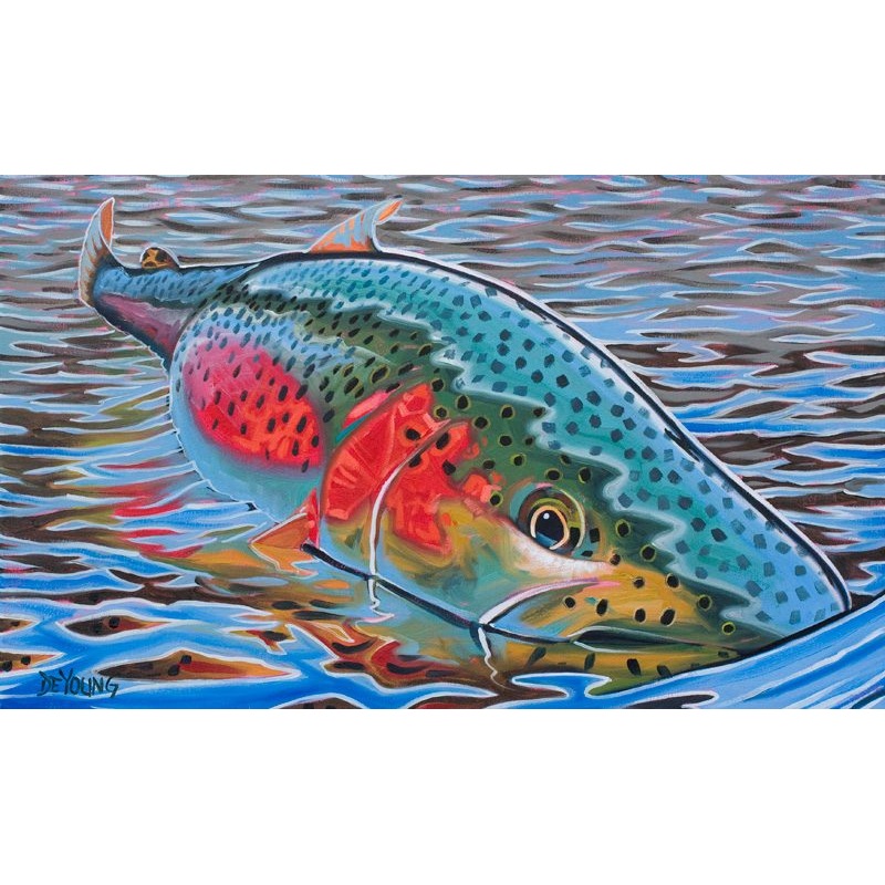 DeYoung Ripples Canvas Print|18 X 12|20 X 30|22 X 36|24 X 36|26 x 40|32 x 50|40 X 60