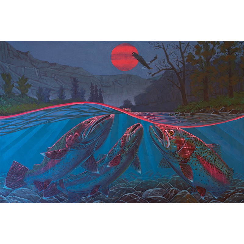 DeYoung Twilight Highlight Canvas Print