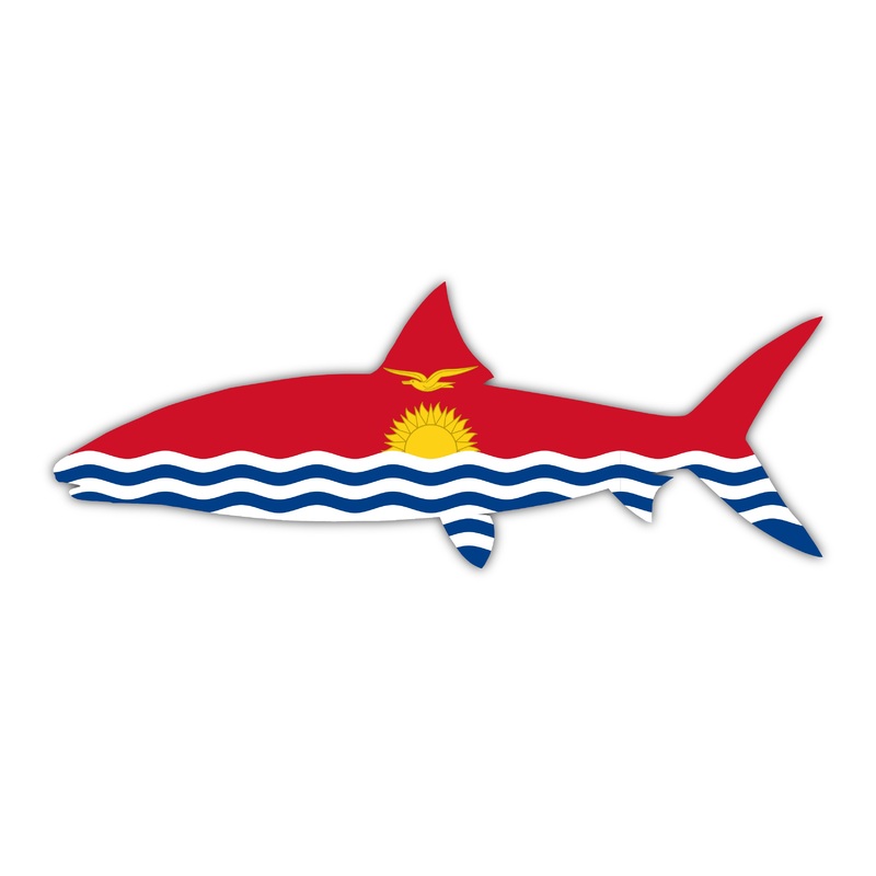 Kiribati Bonefish // Christmas Island Sticker