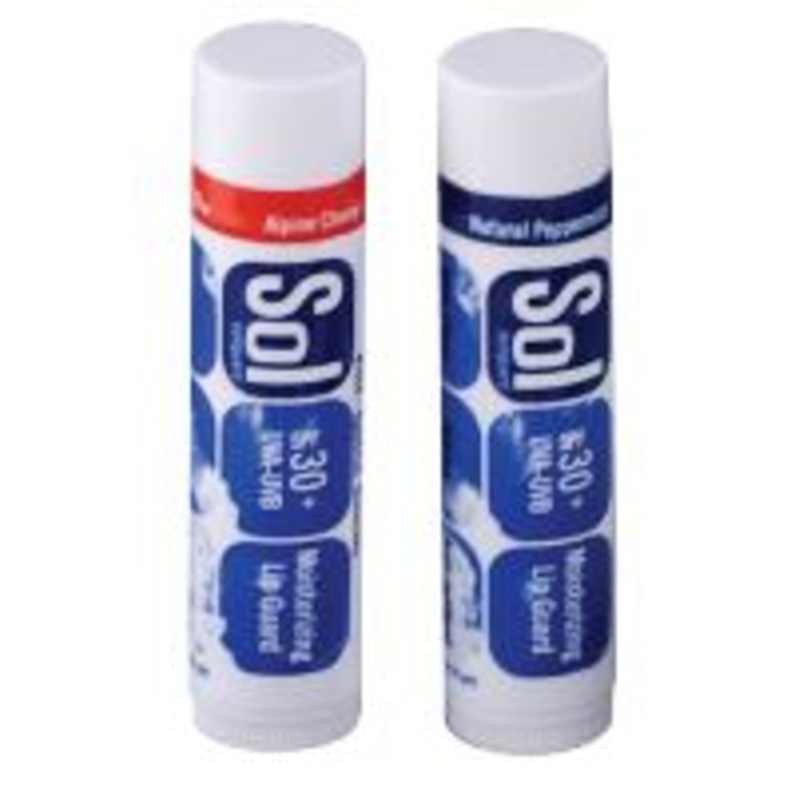 Sol Lip Balm|Lip Balm SPF 30+ with Zinc – UNFLAVORED