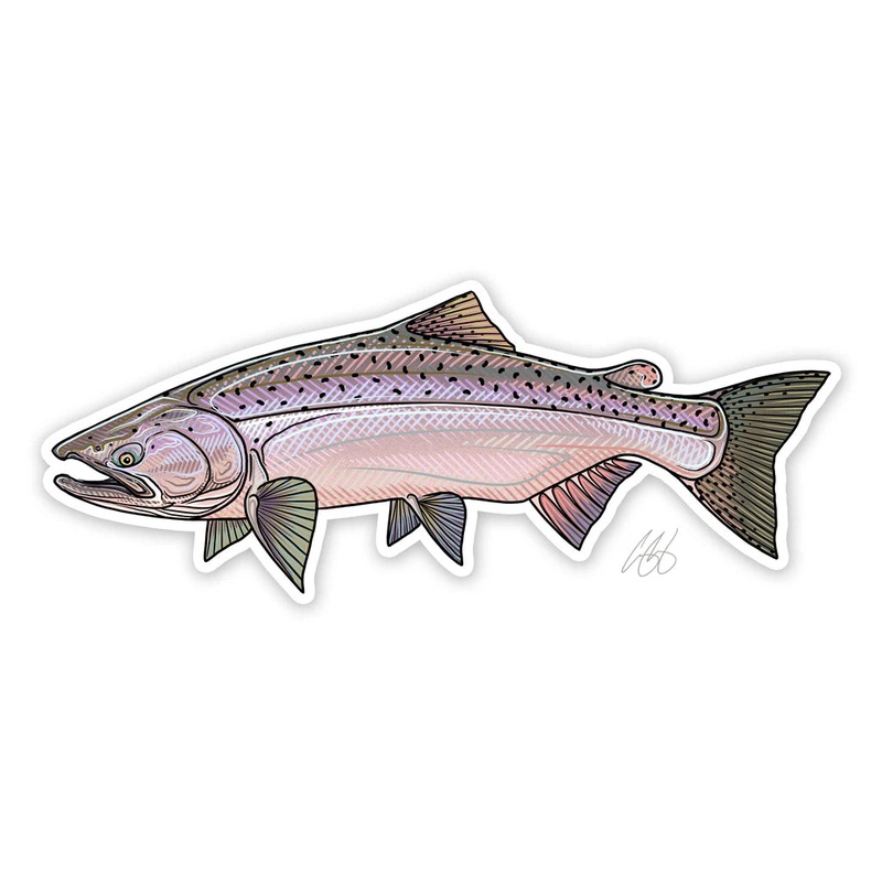 Casey Underwood Chinook Salmon Decal