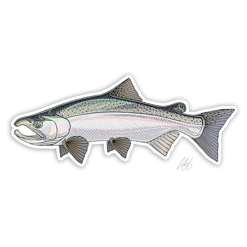 Casey Underwood Coho Decal