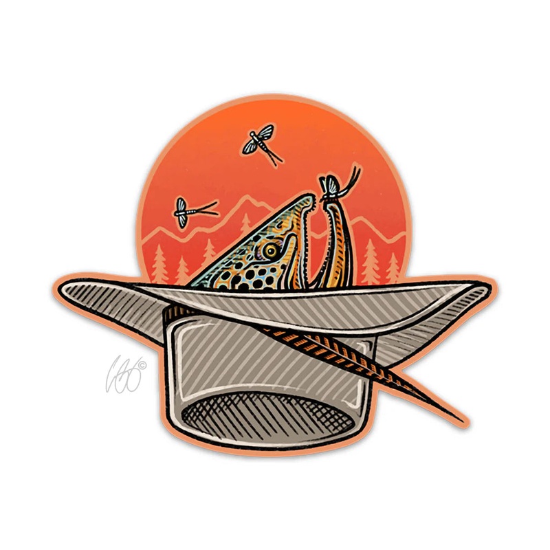 Casey Underwood Stetson Sipper Decal