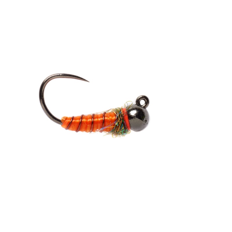 Flagler’s October Caddis Jig Barbless By Fulling Mill