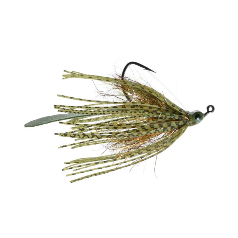 Grim Reaper – #3/0 Green Pumpkin by Rainy’s // Bass Fly