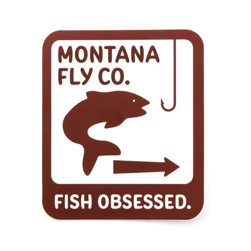 MFC Rectangle Sticker – MT Fishing Access (3in. X 4in.)