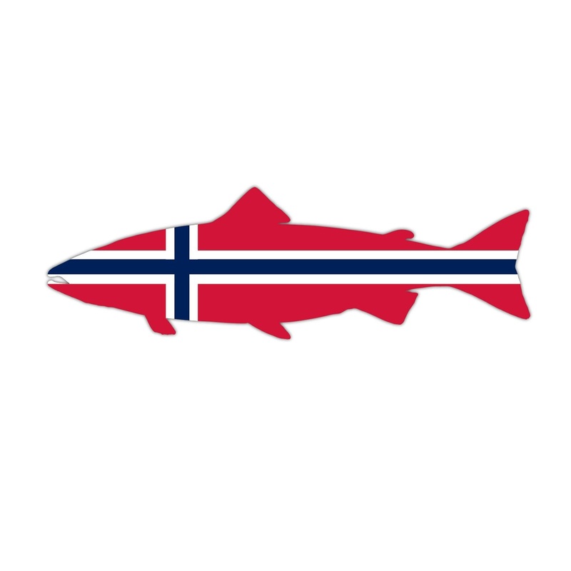Norway Atlantic Salmon Sticker