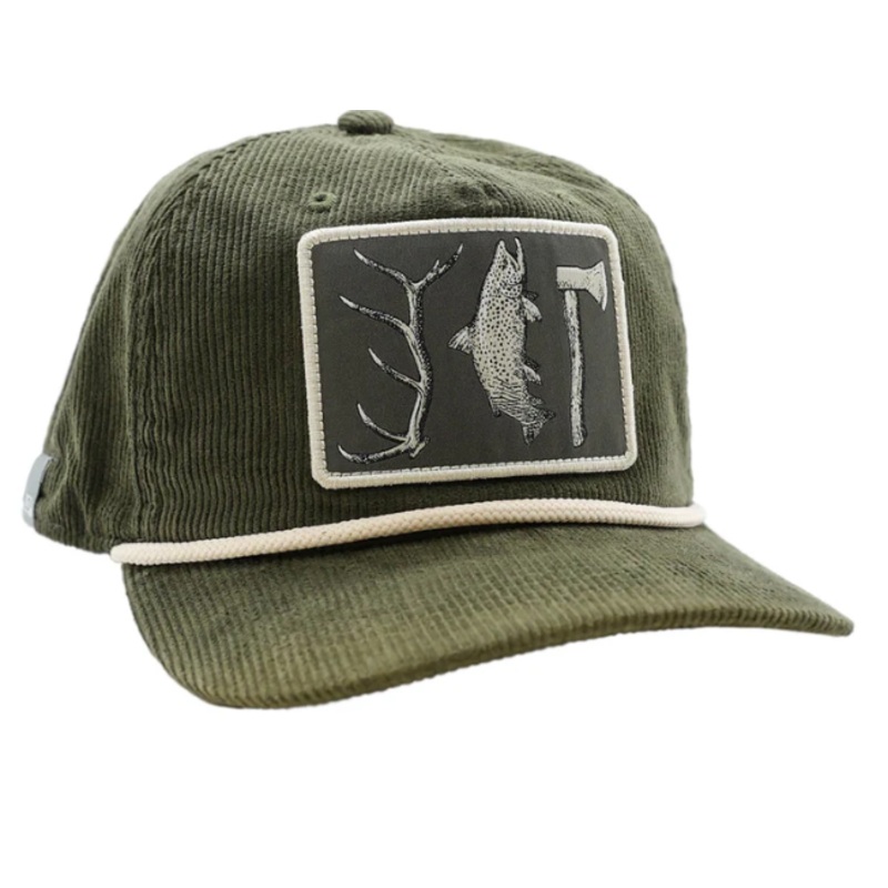 Rep Your Water // Hunt. Fish. Camp. Artist Corduroy Edition Hat