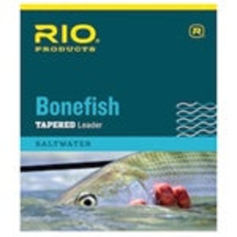 RIO Bonefish Leaders – 3 Pack|10′ – 8 lb. test|10′ – 10 lb. test|10′ – 12 lb. test