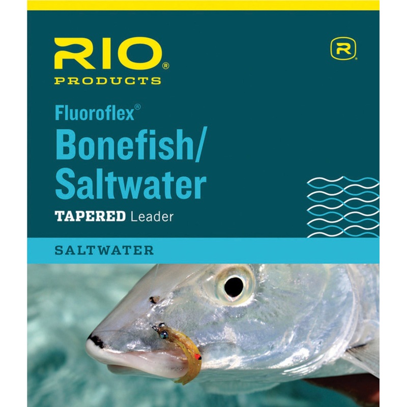 RIO Fluoroflex Bonefish/Saltwater Tapered Leaders  – 9 FEET