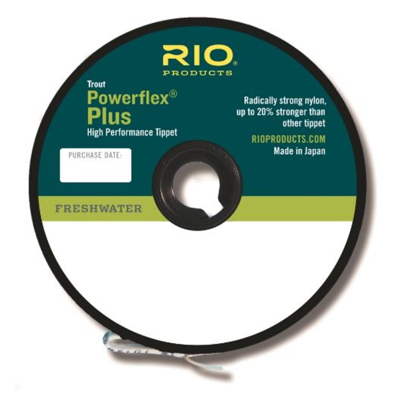 RIO Powerflex Plus Tippet|0X 50yd|2X 50yd|3X 50yd|4X 50yd|5X 50yd|6X 50yd|0X 30yd|1X 30yd|2X 30yd|3X 30yd|4X 30yd|5X 30yd|6X 30yd|7X 30yd