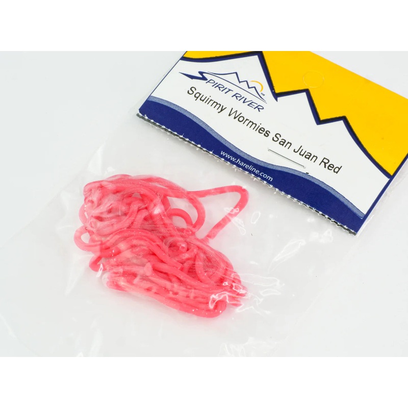 Spirit River Squirmy Wormies Material by Hareline