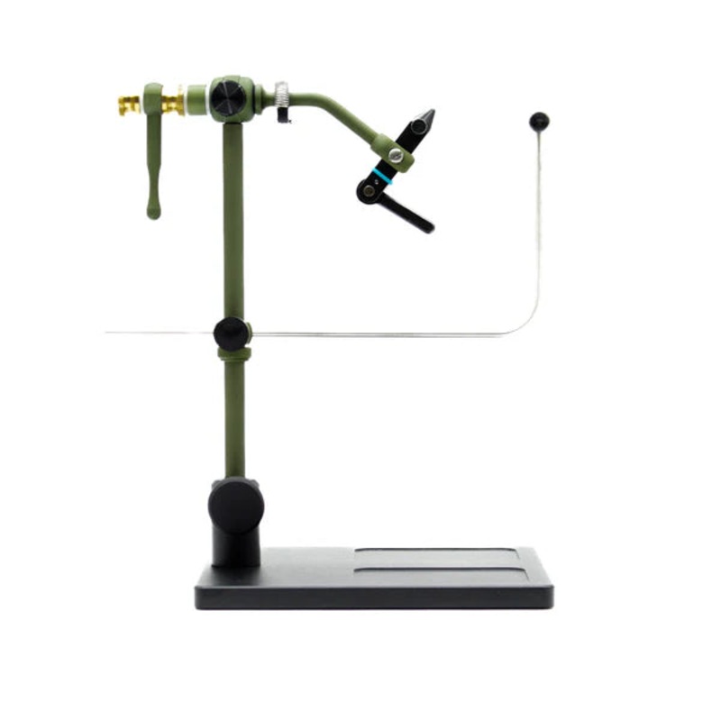 Travelers 2400 Series Vise w. Standard Pedestal Base in Green by Renzetti