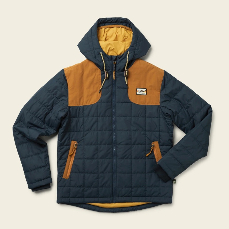 Howler Bros Spellbinder Parka|XL|Large|Medium|Darkness Blue:Buckskin