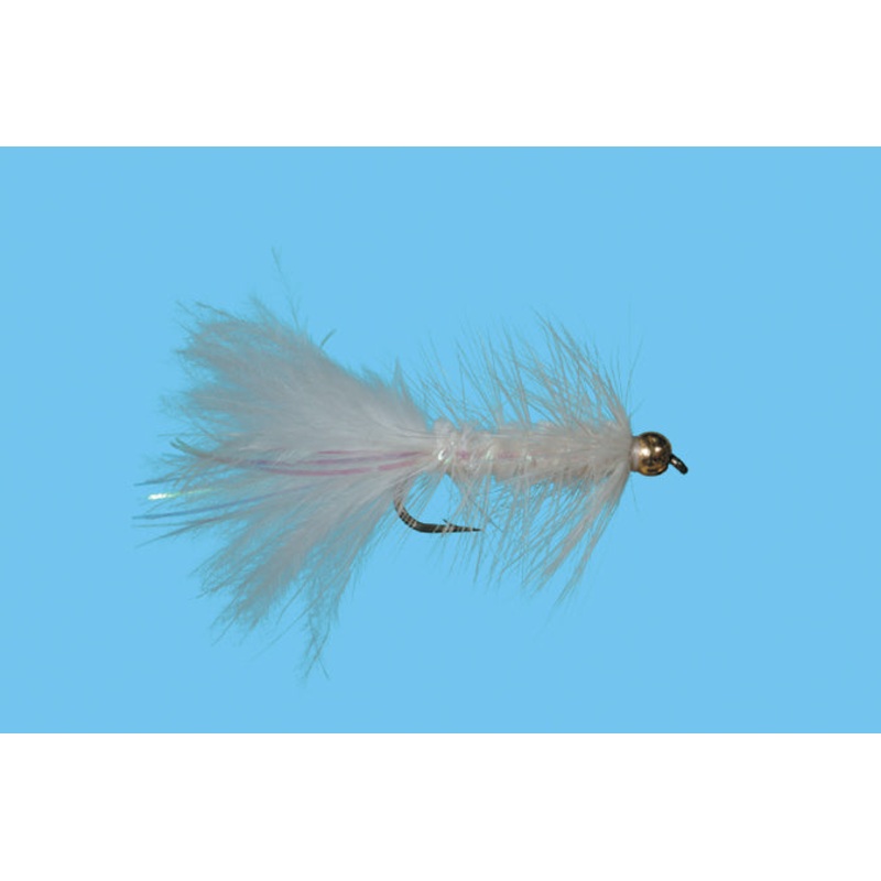 Bead Head Flashabou Bugger||8||10||12|White