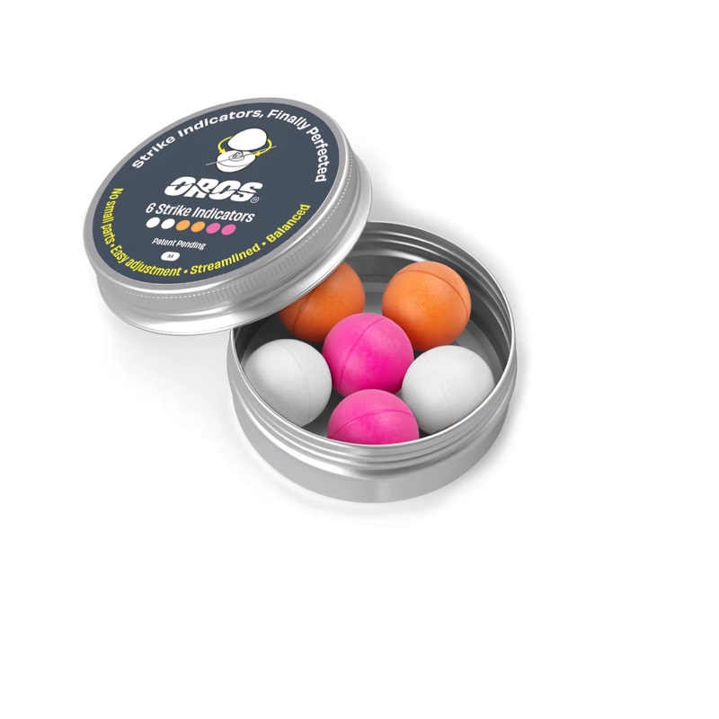 Oros 6-Pack In Aluminum Jars|X-Small|Small|Medium|Multi-color|White|Orange|Pink|Red & White