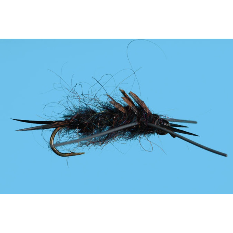 Rubber Leg Buggy Stonefly||10||12|Black|Golden