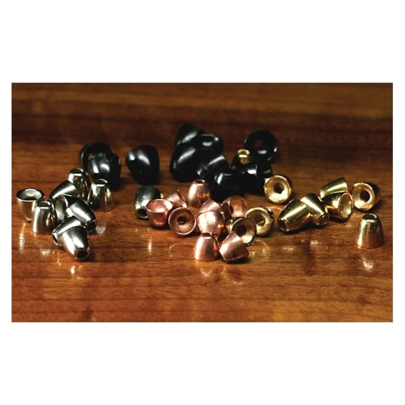Tungsten Cone Heads|Black|Gold|Copper|Medium