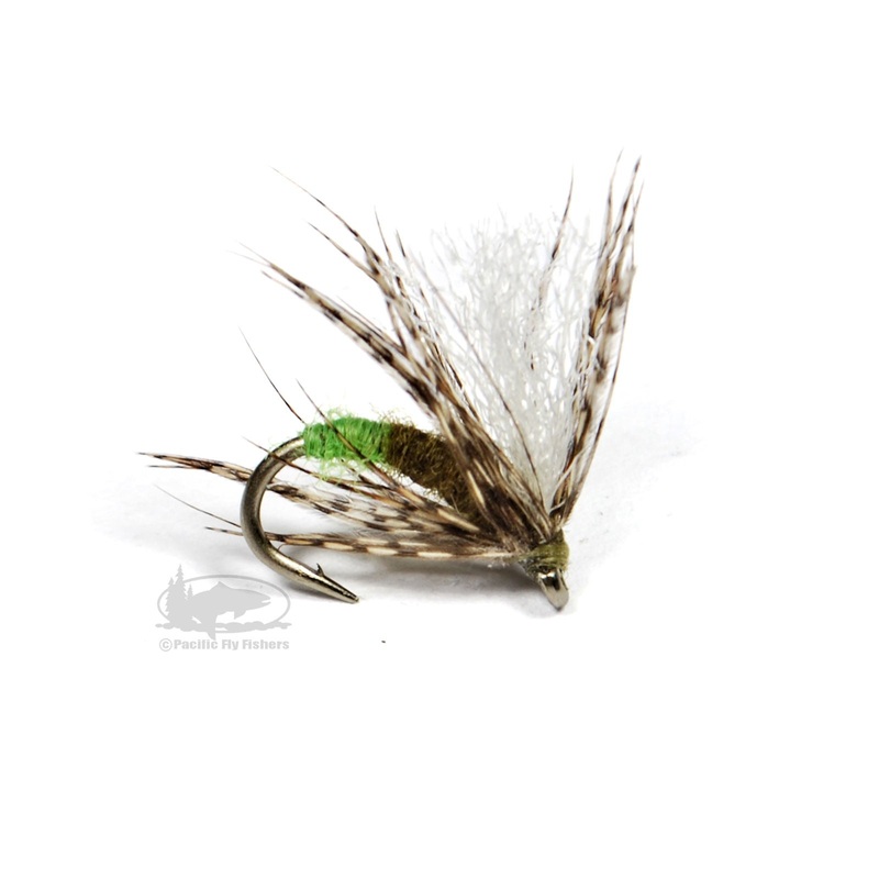 Galloup’s Downed Caddis – Olive