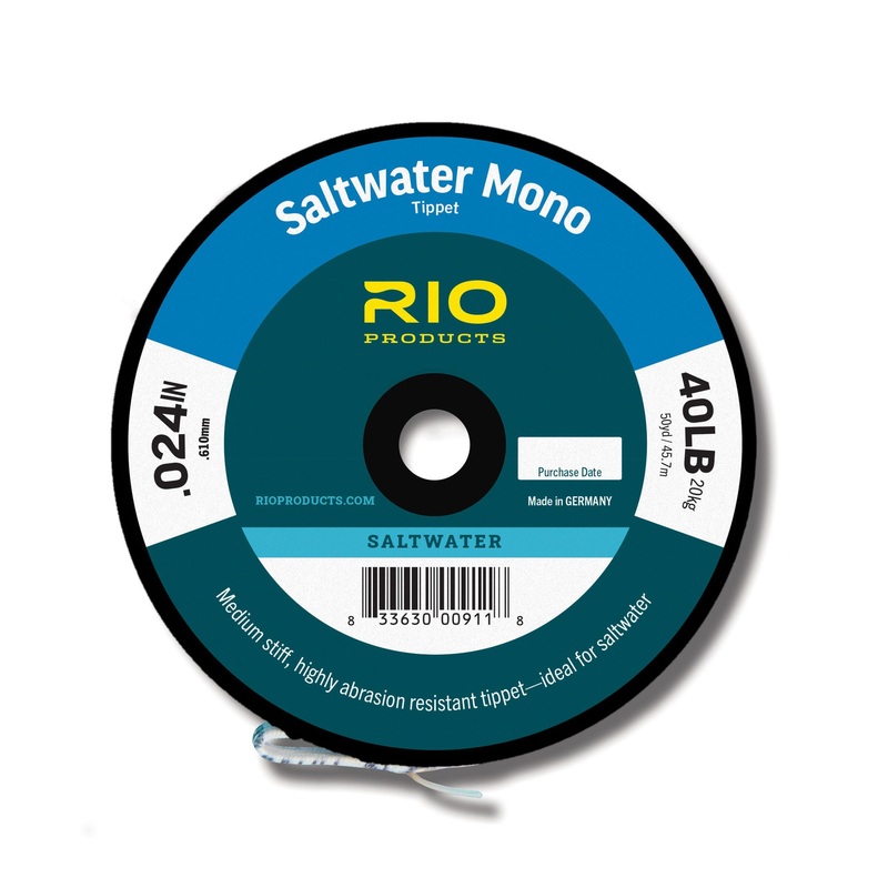 RIO Saltwater Mono Tippet|8 lb.|10 lb.|12 lb.|16 lb.|20 lb.|25 lb.|30 lb.|40 lb.|50 lb.|60 lb.