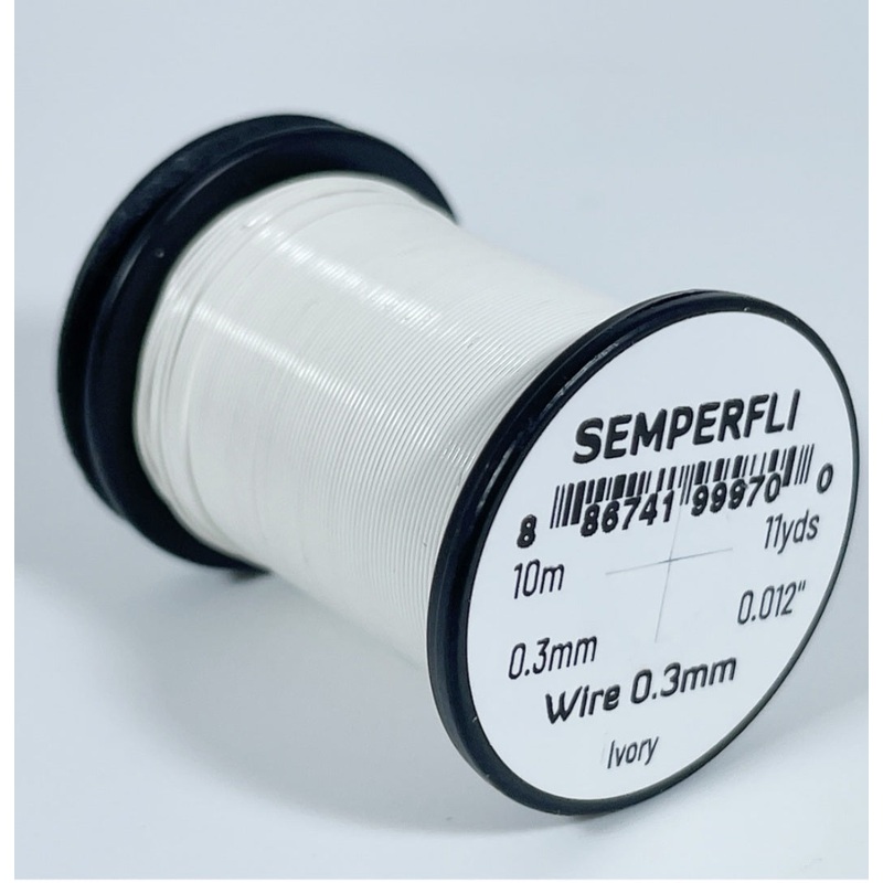 Semperfli wire|0.2mm|0.3mm|Ivory