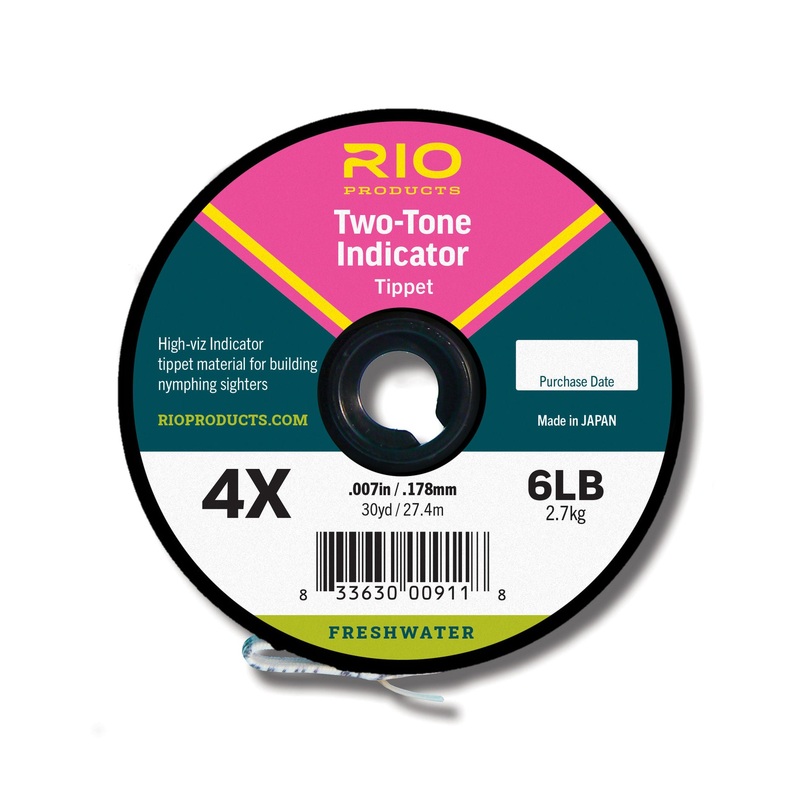 RIO Two-Tone Indicator Tippet|1X|2X|3X
