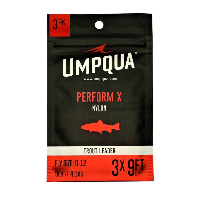 Umpqua Perform X Trout Leaders – 3-Pack