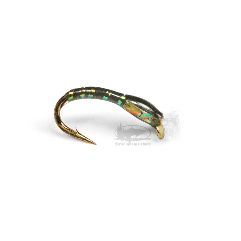 3D Glass Chironomid – Dark Olive