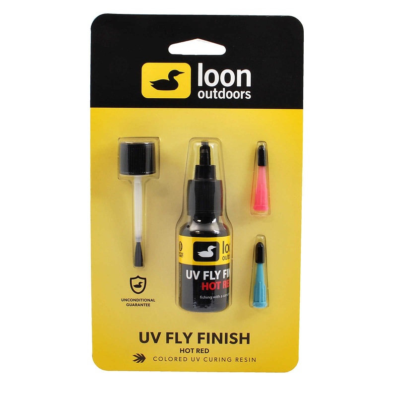 Loon UV Colored Fly Finish|Hot Orange|Hot Pink|Hot Red
