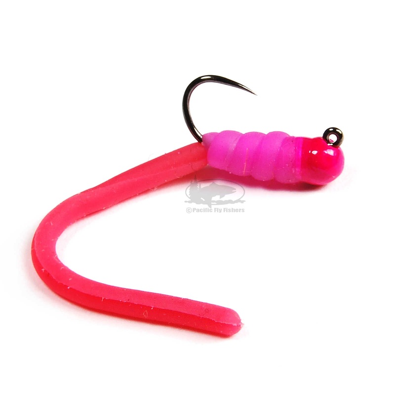Squirminator Hot Head Jig – Hot Pink