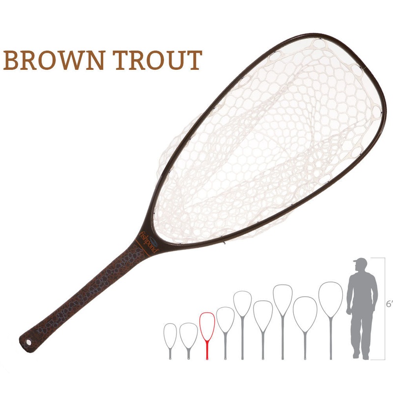 Fishpond Nomad Emerger Net – Brown Trout