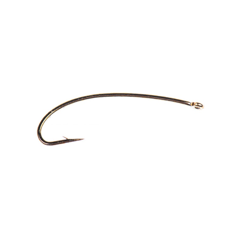 C1270 Curved Nymph Fly Hook|4|6|8|10|12|14|16|18|20|22|24
