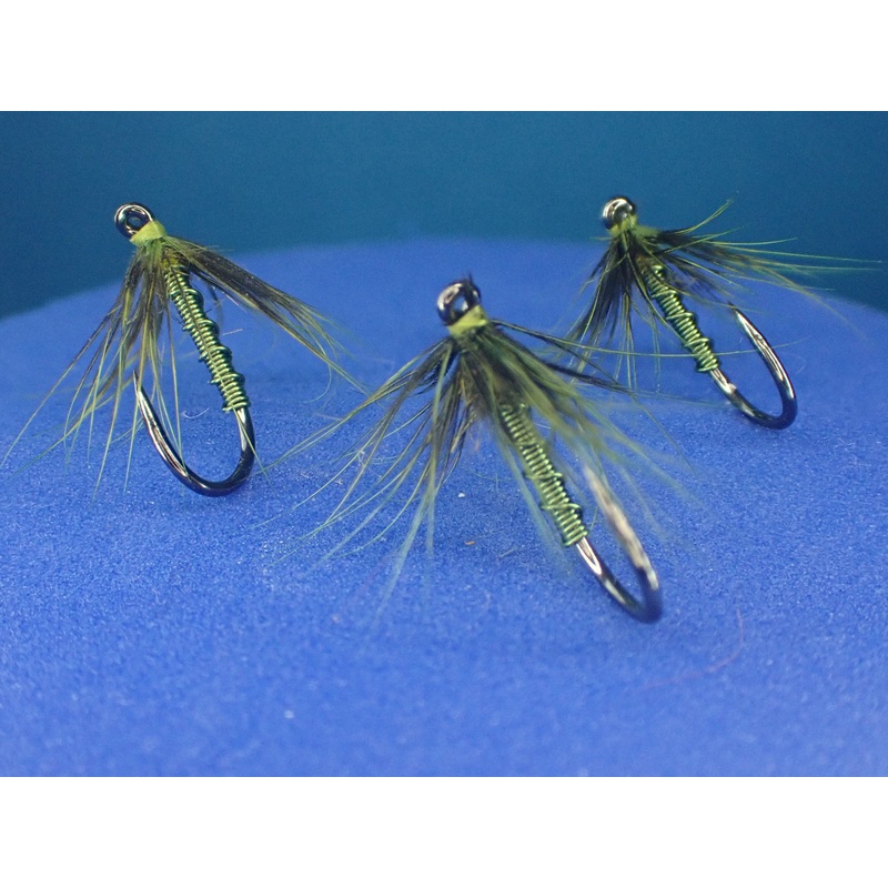 Green Drake Wire Body Greenwells North Country Spider Fly Tying Kit