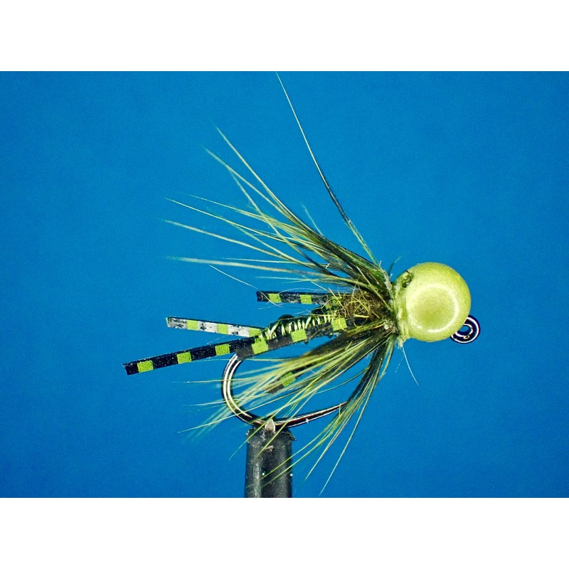Rubber Leg Copper John Green Drake Soft Hackle Nymph Fly Tying Kit