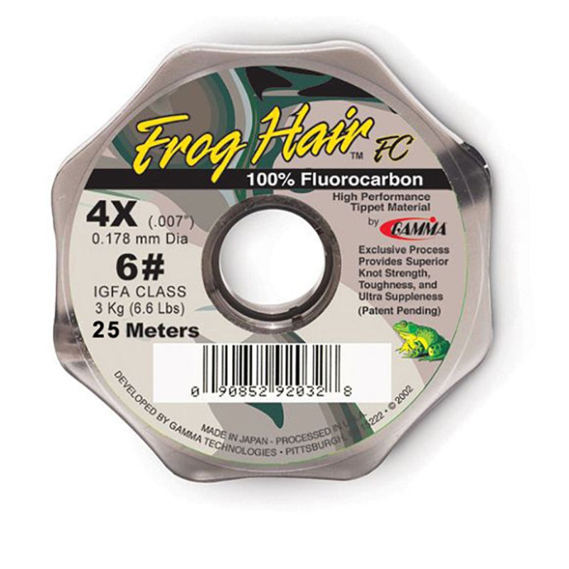 Fluorocarbon Tippet|3X / 8||4X / 6||5X / 4||6X / 3