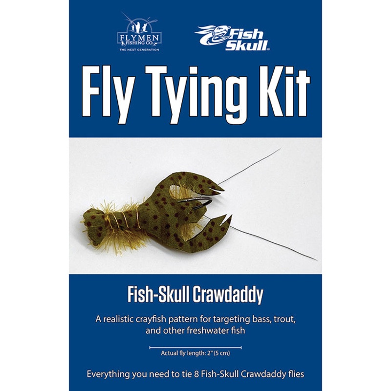 Fly Tying Kits – Fish-Skull Crawdaddy