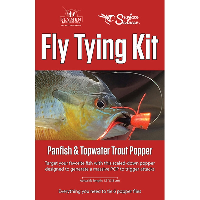Fly Tying Kits – Panfish & Topwater Trout Popper