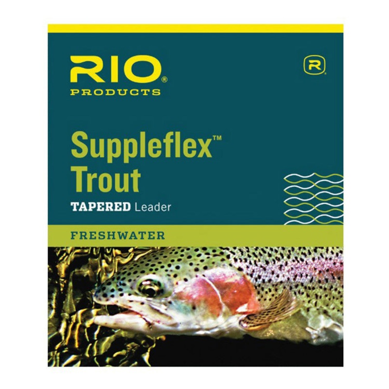 Suppleflex Trout Leader|3X  8 lb.|4X 6.1 lb.|5X 4.7 lb.|6X 3 lb.