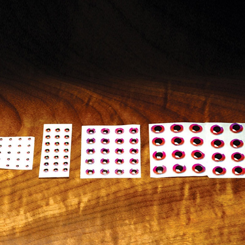 Mirage Dome Lure Eyes|3/32″|5/32″|1/4″|3/8″