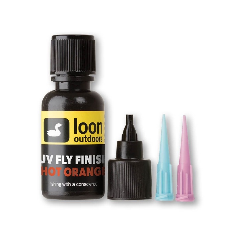 UV Colored Fly Finish|red|blue|orange|yellow|olive|white|smoke|black|brown|hot red|hot blue|hot orange|hot yellow|hot green|hot pink|hot purple