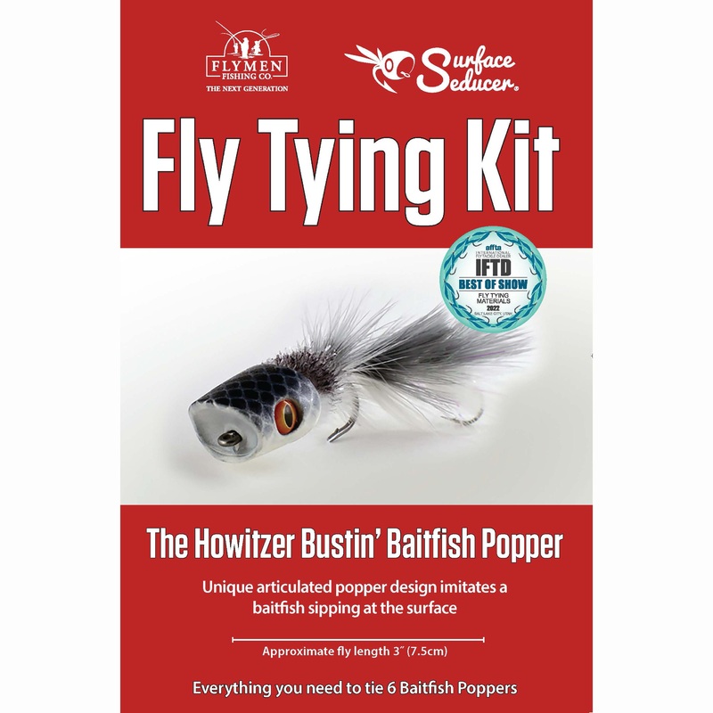 Fly Tying Kits – The Howitzer Bustin’ Baitfish Popper