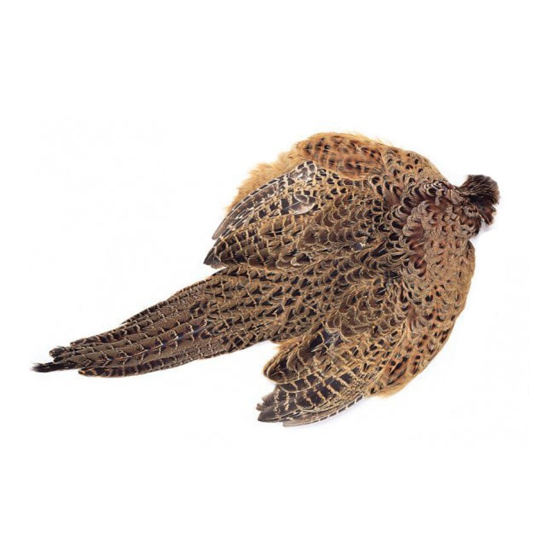 Chevron Hackle – Hen Pheasant|Black|Chartreuse|Golden Olive|Hot Orange|Natural