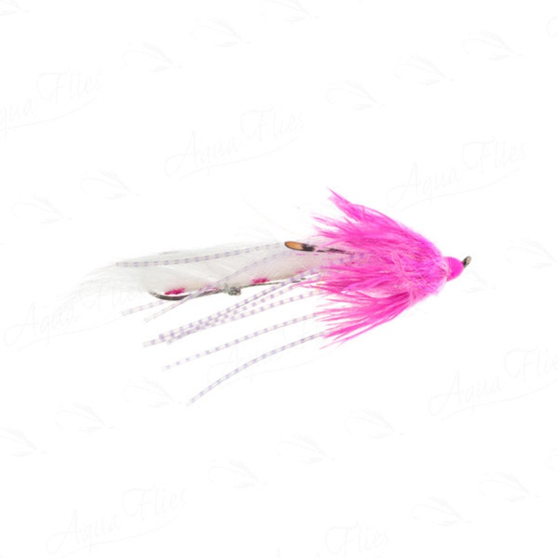 Mini Dirty Hoh Pink/White|3 flies