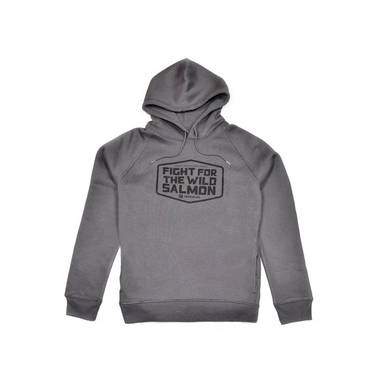 Wild Salmon Hoodie – Graphite Grey