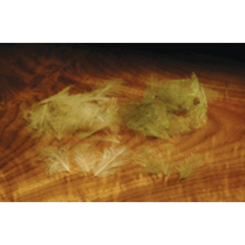 CDC Hareline Feathers|Black|Light Yellow|White|Olive|Pmd|Bwo|Rusty Spinner|Sulphur Orange|Callibaetis