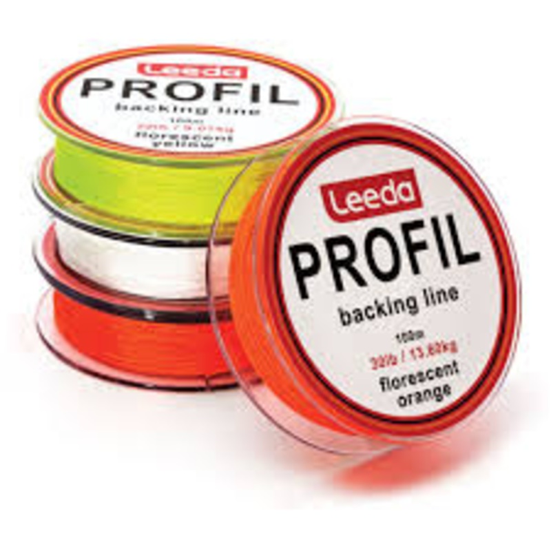 Leeda Profil Backing|White|Orange|Orange 30lb|Yellow