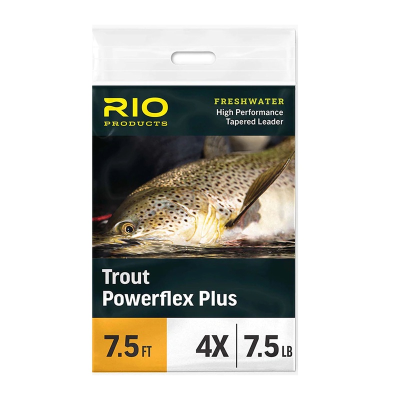 Rio Powerflex Plus Tapered Leaders – 2pk