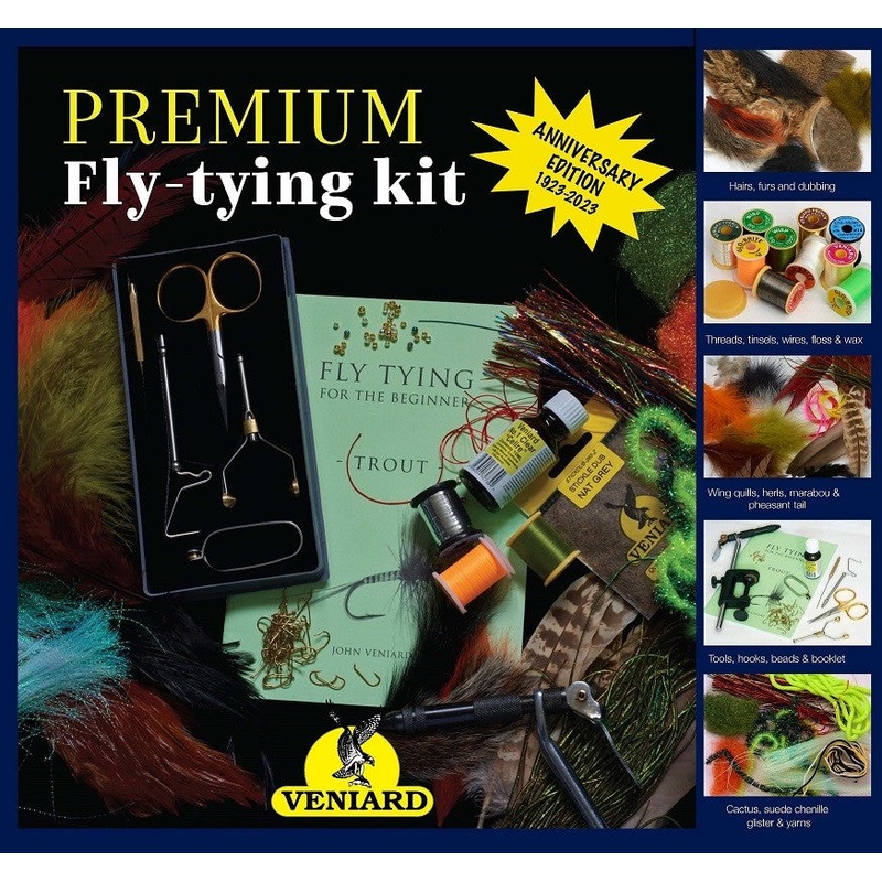Veniard Premium fly tying kit Anniversary Edition