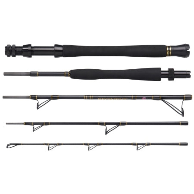 Penn Regiment III Travel Boat Rod 5pc