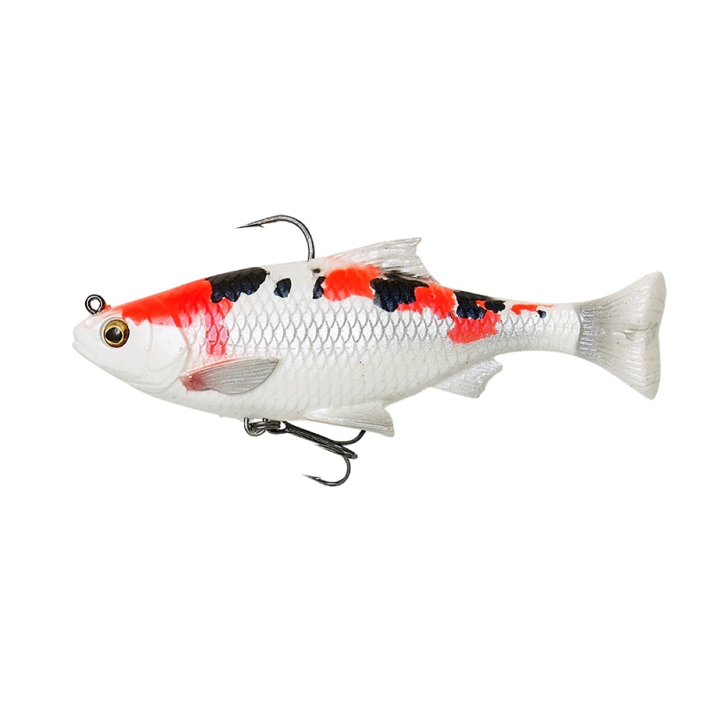 Savage Gear 3D Pulse Tail Roach Koi ready to fish